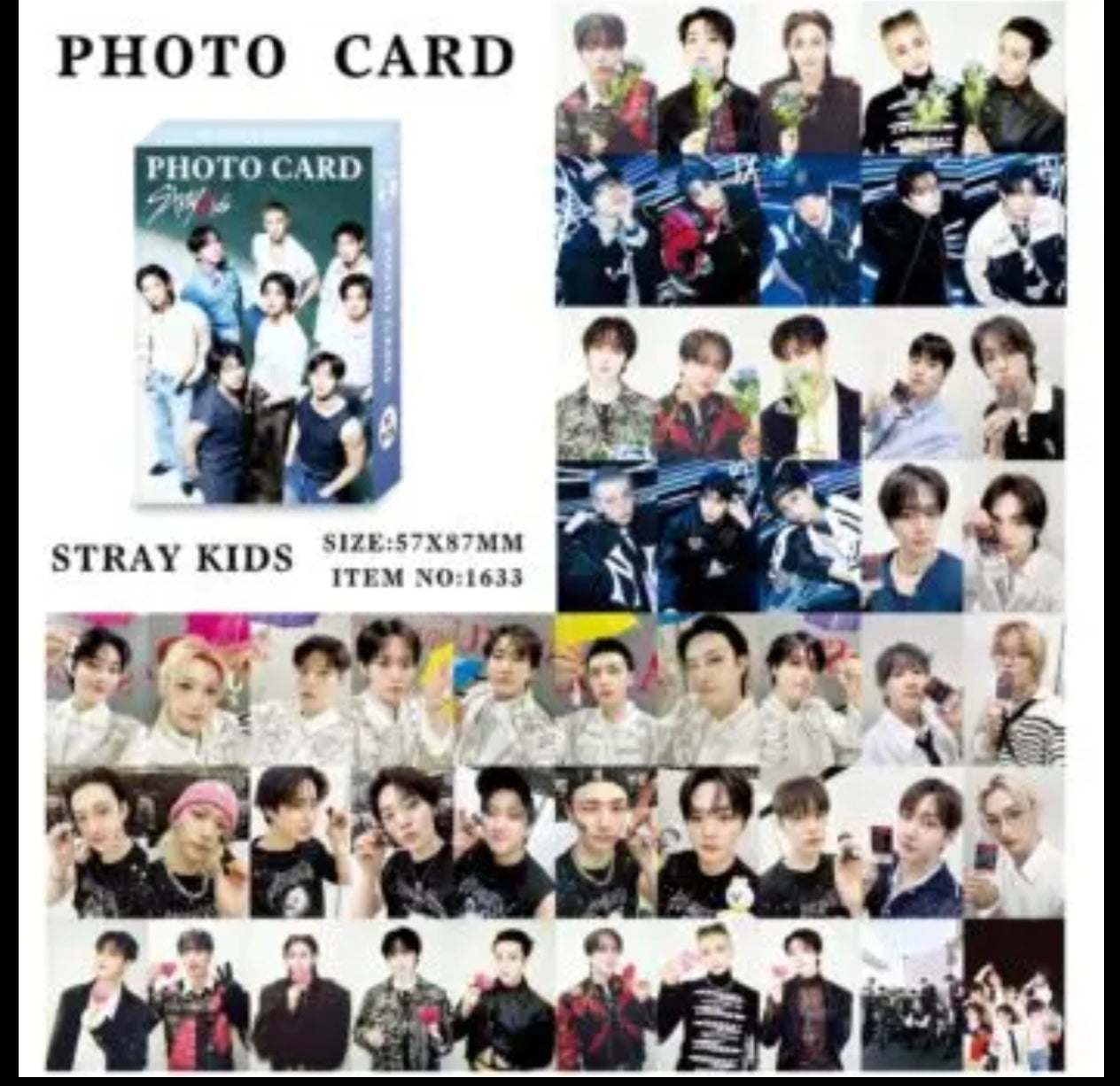 Photocards de Stray kids